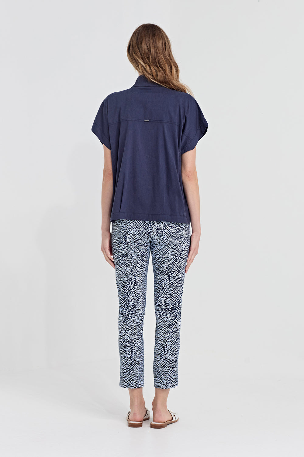 Verge Acrobat Niko Jacket in Denim Marle 9787LW
