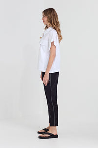 Verge Acrobat Niko Jacket in White 9787LW