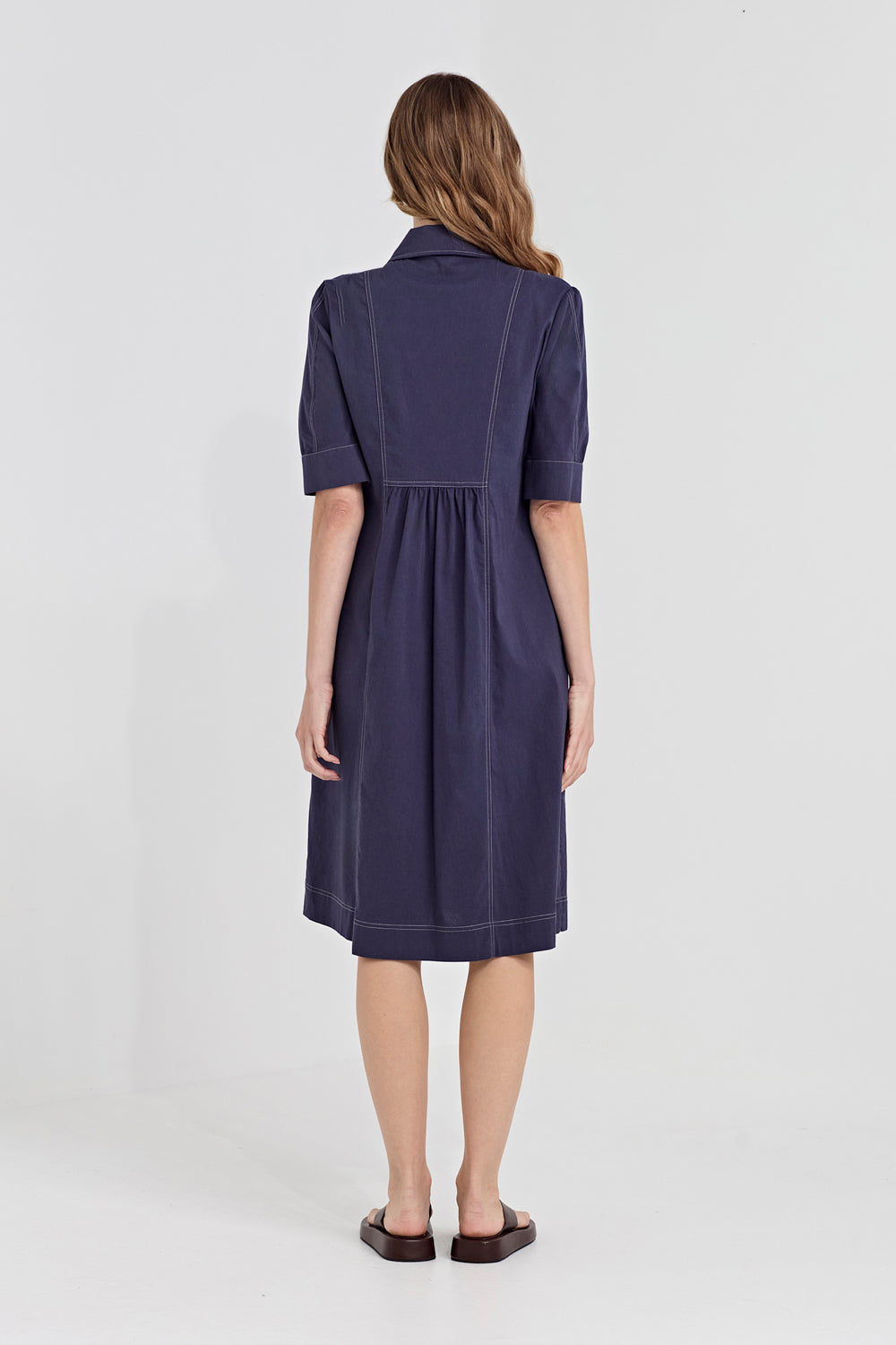 Verge Acrobat Rosie Dress in Denim Marle 1409LW