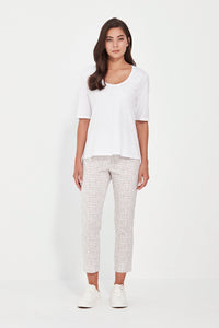 Verge Acrobat Tile 7/8 Pant in Bark Print 9873LW