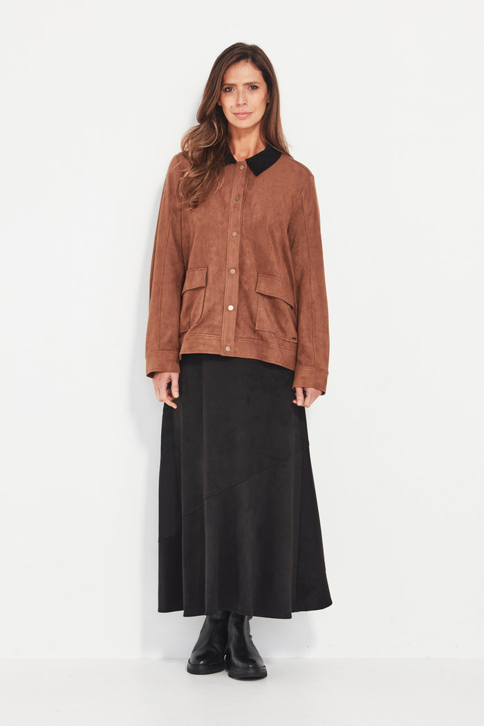 Verge Alina Skirt in Black 1080BR