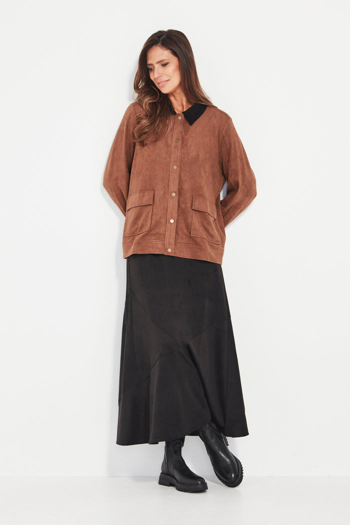 Verge Alina Skirt in Black 1080BR