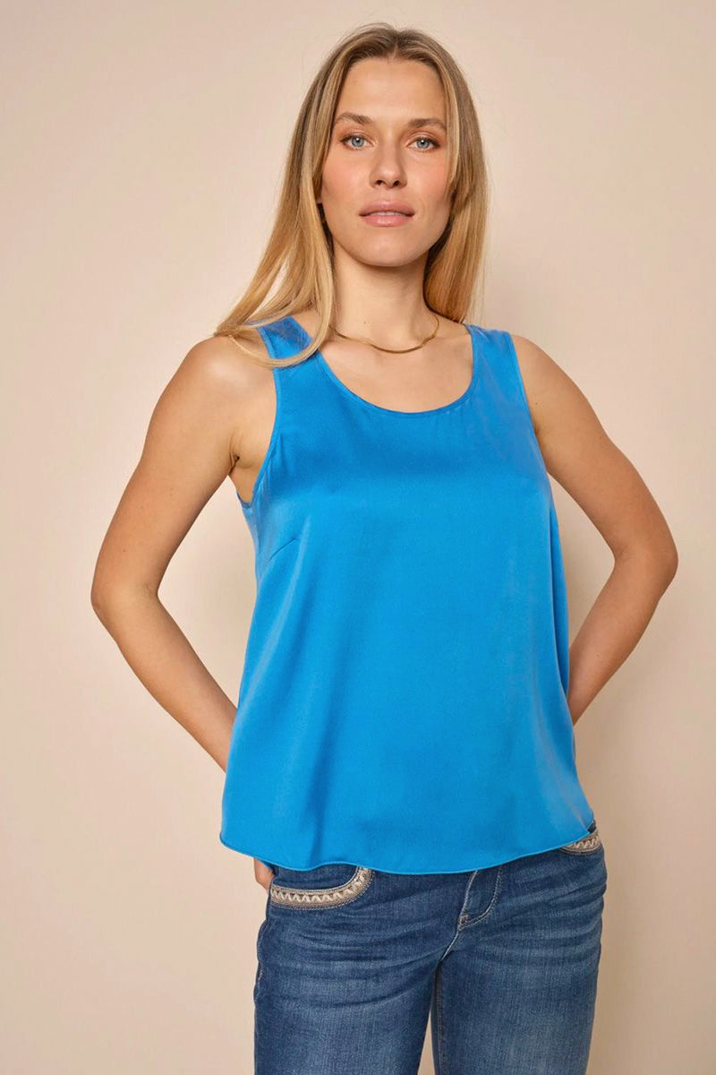 Mos Mosh - Astrid Silk Tank Top - MonAmie Boutique