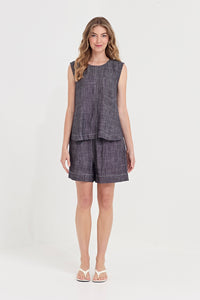 Verge Avery Tank in Ink 1418BR