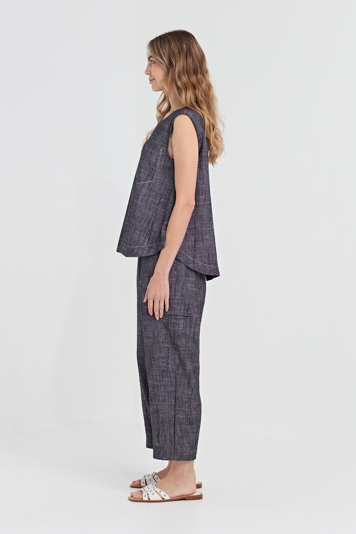 Verge Faithful Pant in Ink 1404BR