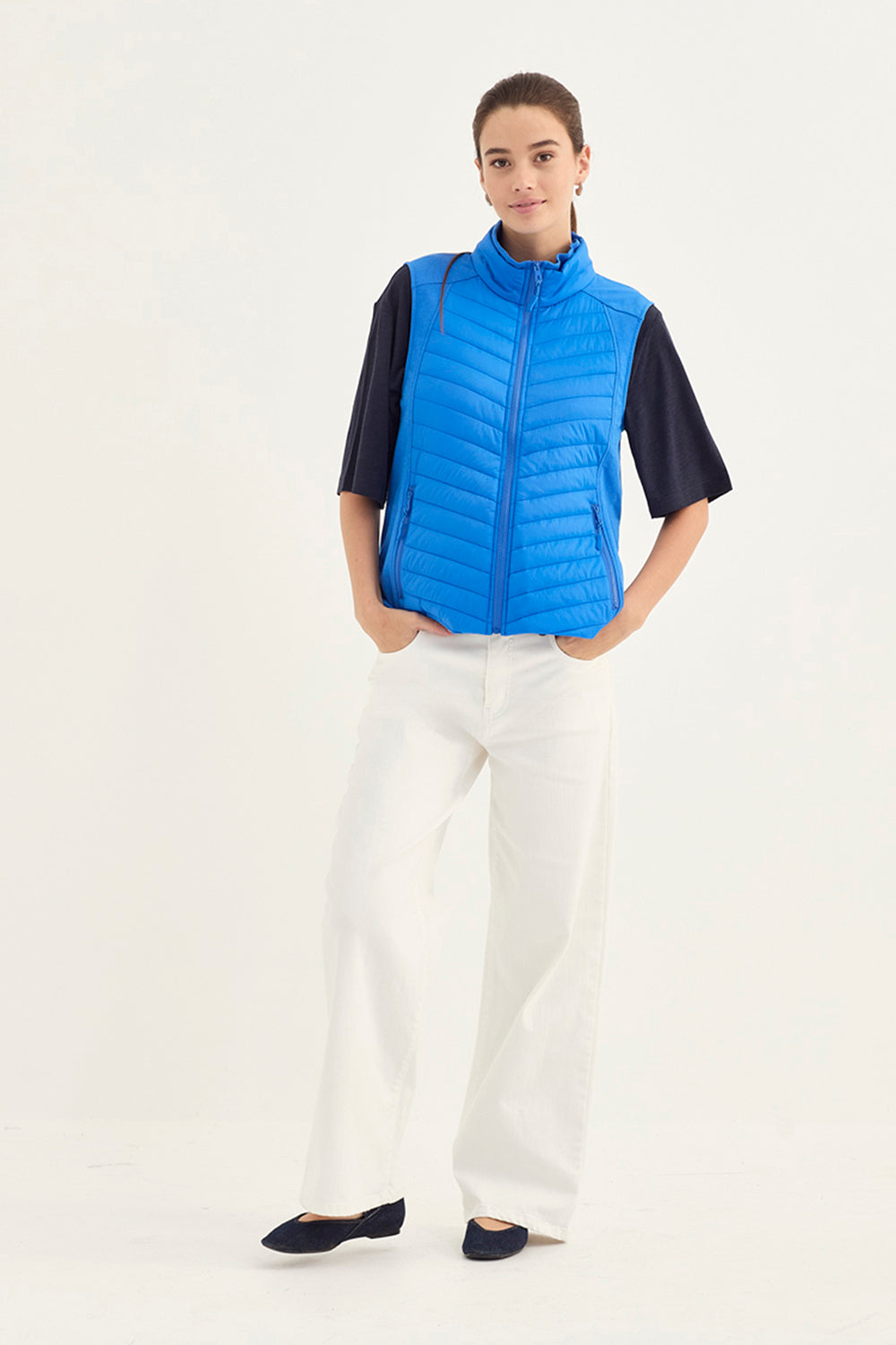Verge Award Vest in Sapphire 1201SF