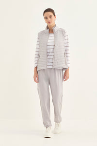 Verge Spencer Top in Silver 1191SF