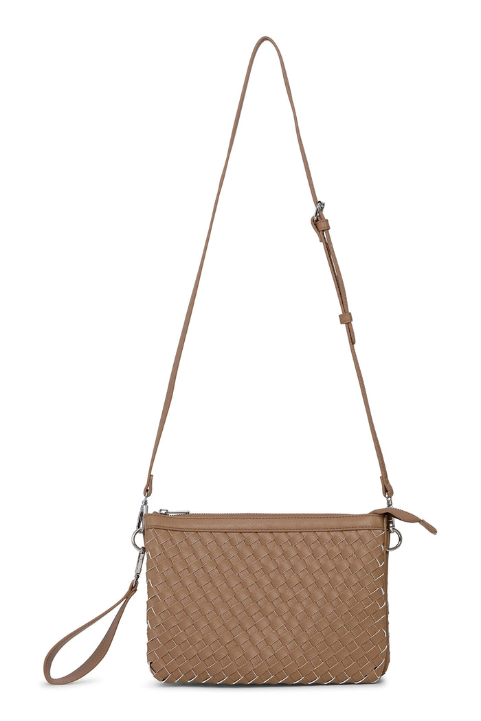Ilse Jacobsen Shoulder Bag in Mocca BAG08CB