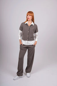 Bridge & Lord Cropped Dolman Vest BL5605