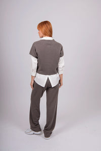 Bridge & Lord Cropped Dolman Vest BL5605