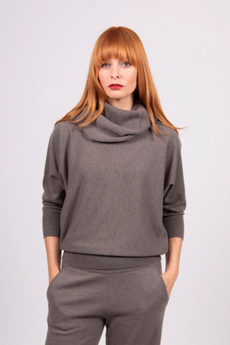 Bridge & Lord Block Textured Loop Scarf BL5636