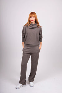 Bridge & Lord Block Textured Loop Scarf BL5636