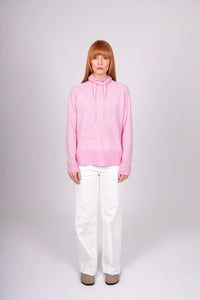 Bridge & Lord Drawstring Collar Raglan Pullover BL5631