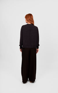 Bridge & Lord V-Neck Relaxed Cropped Cardigan BL6606