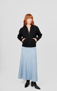 Bridge & Lord Flared Skirt With Wide Band BL6616