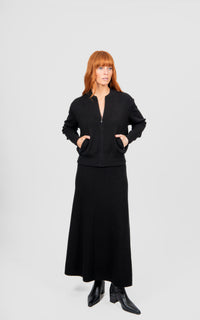 Bridge & Lord Flared Skirt With Wide Band BL6616