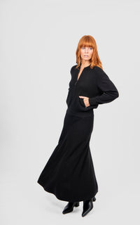 Bridge & Lord Flared Skirt With Wide Band BL6616