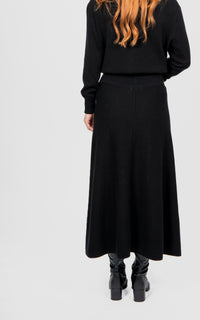 Bridge & Lord Flared Skirt With Wide Band BL6616