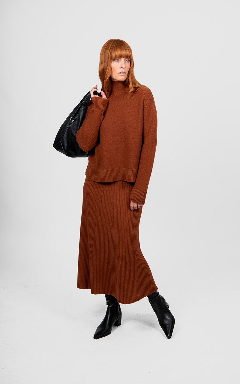 Bridge & Lord Sophie Panelled Flared Skirt BL6662