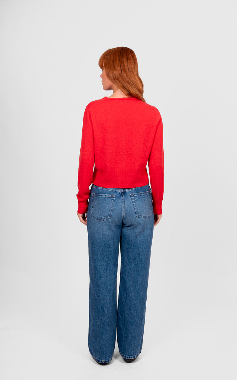 Bridge & Lord Marnie Cropped Cardi BL6661