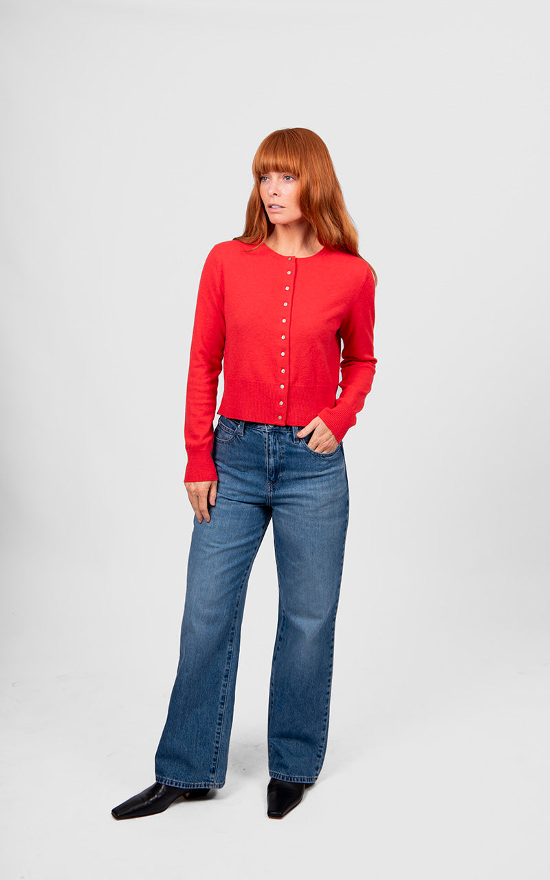 Bridge & Lord Marnie Cropped Cardi BL6661