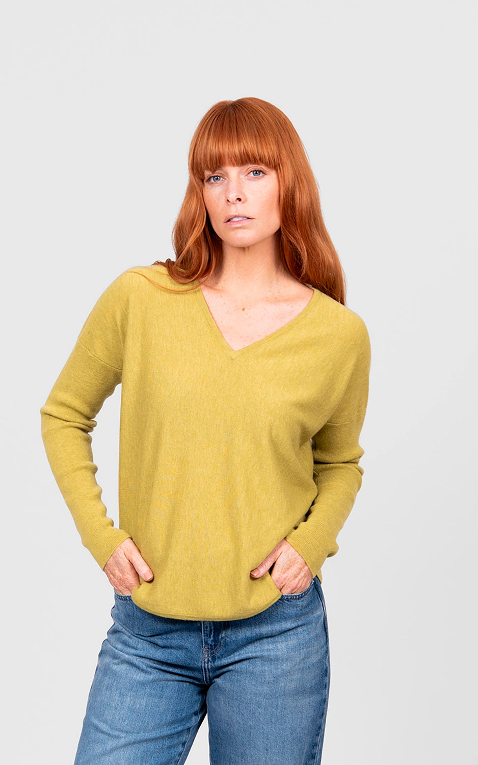 Bridge & Lord Princess Vee curve hem pullover Slim Fit  BL6665