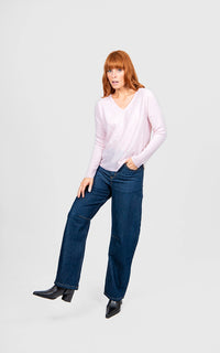 Bridge & Lord Princess Vee curve hem pullover Slim Fit  BL6665