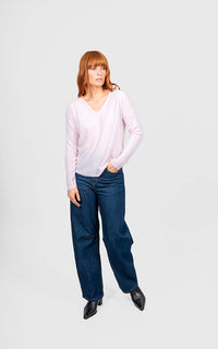 Bridge & Lord Princess Vee curve hem pullover Slim Fit  BL6665