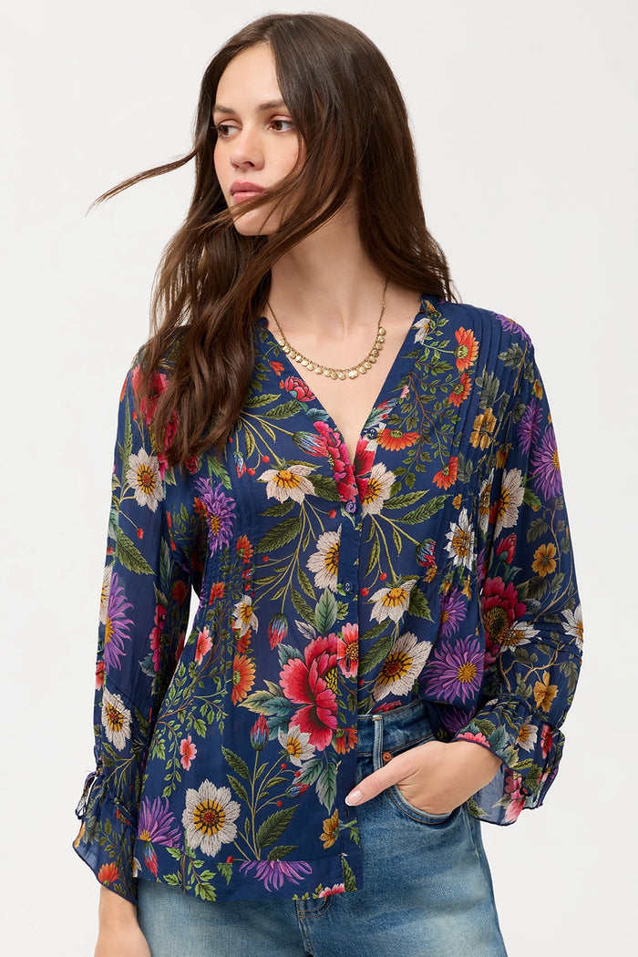 Johnny Was Darmis Blouse - Lilla C12226-2