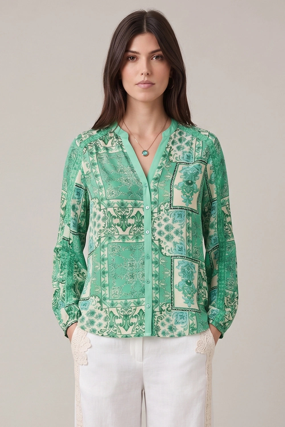 Johnny Was Ellen Button Up - Hollandia C12726-3