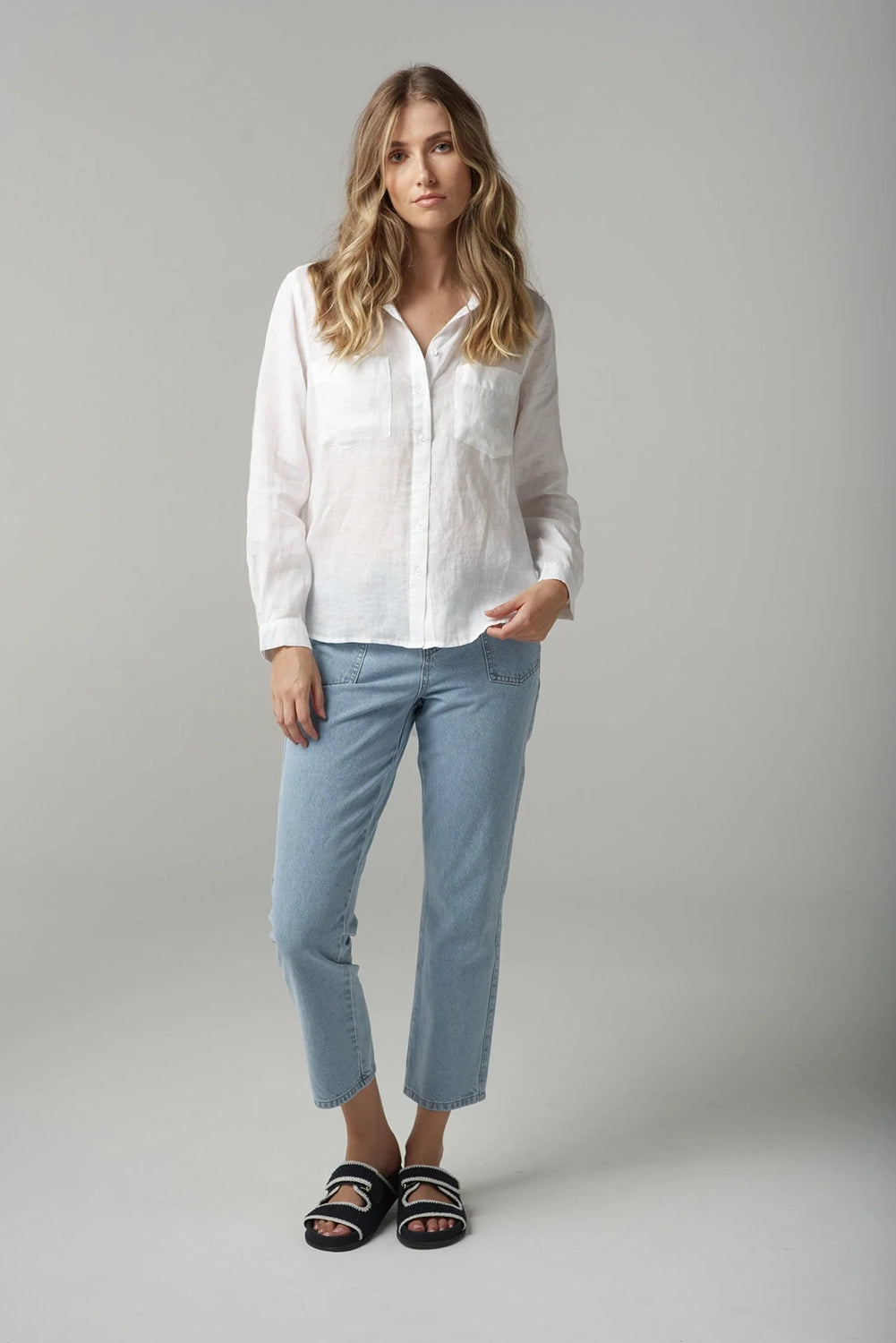 Goondiwindi Cloth +Paper+Scissors Classic Shirt C1401
