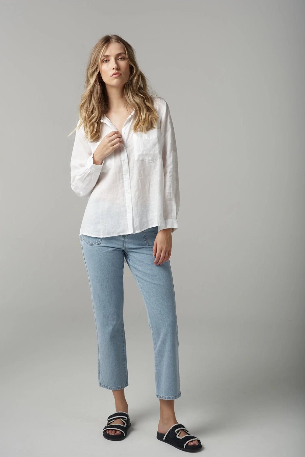 Goondiwindi Cloth +Paper+Scissors Classic Shirt C1401