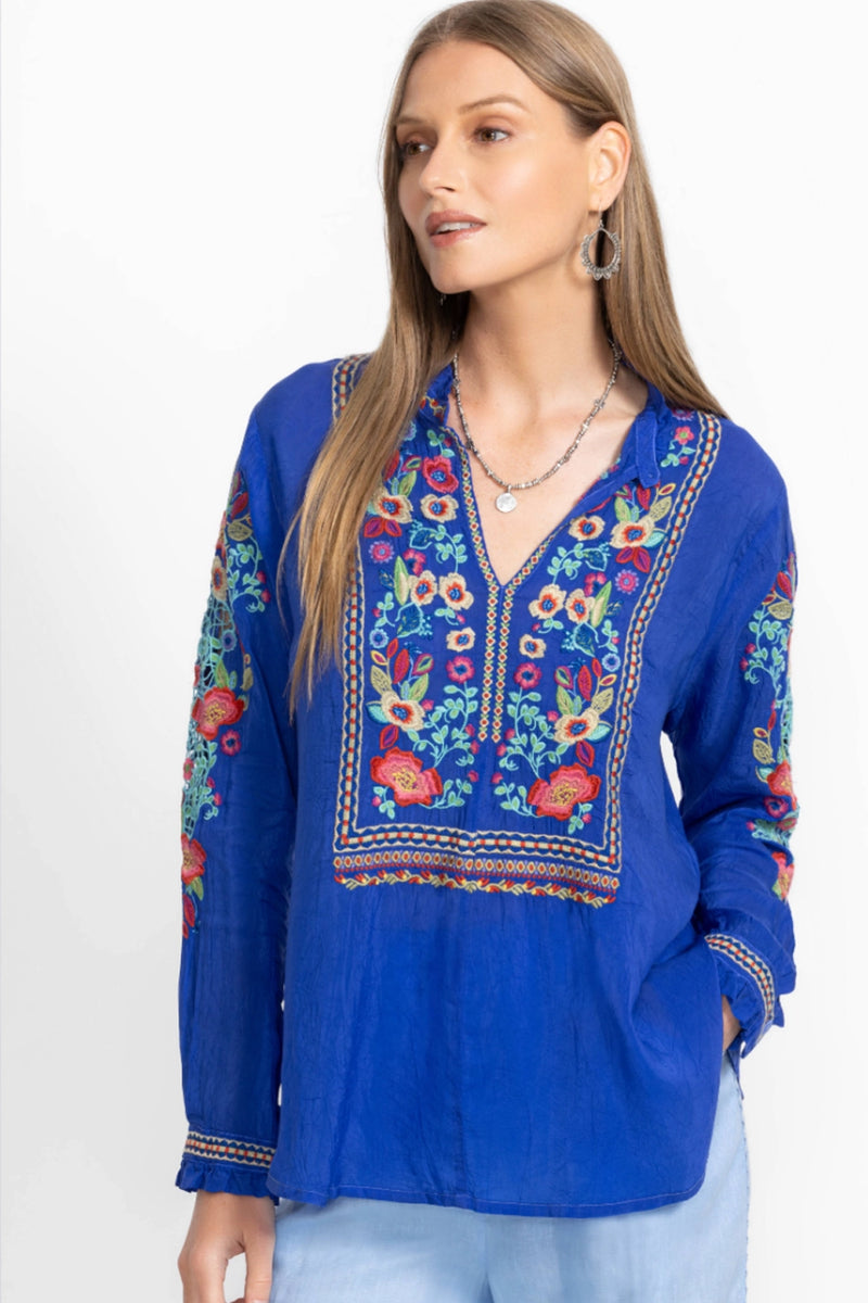 Johnny Was Simone Blouse - Rose C14125-6