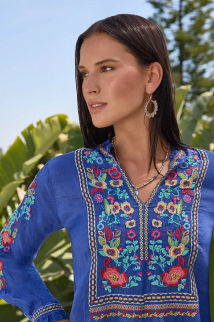 Johnny Was Simone Blouse - Rose C14125-6