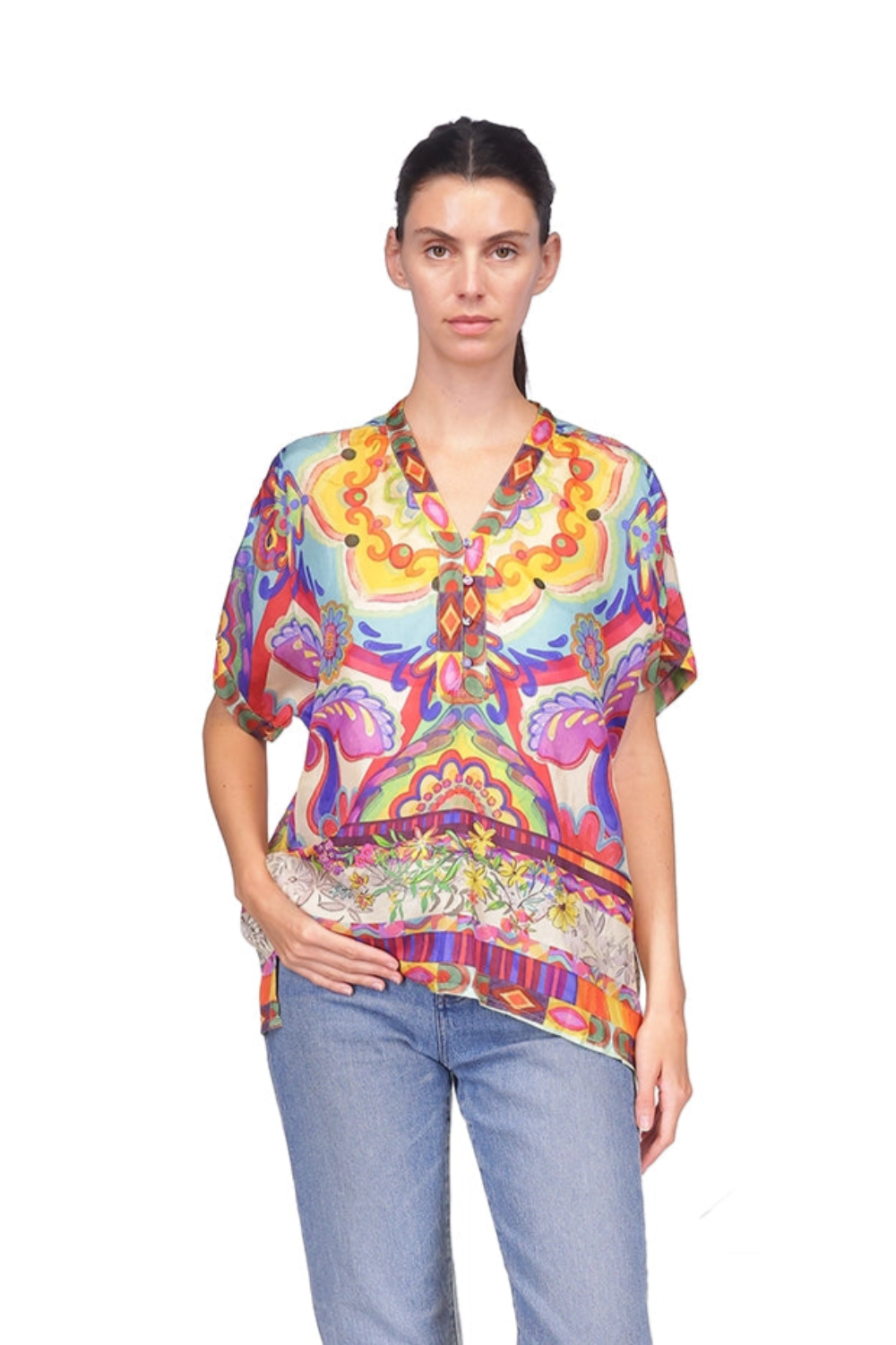 Johnny Was Cillia Blouse - McAnna C14225-2 - Pre-Order March/April Delivery