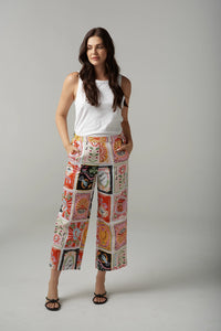 Goondiwindi Cloth +Paper+Scissors Rodeo Print Cropped Pant C1565-227