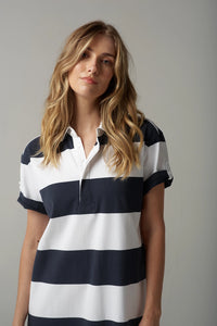 Goondiwindi Cloth +Paper+Scissors Rugby Stripe Dress C1641-52