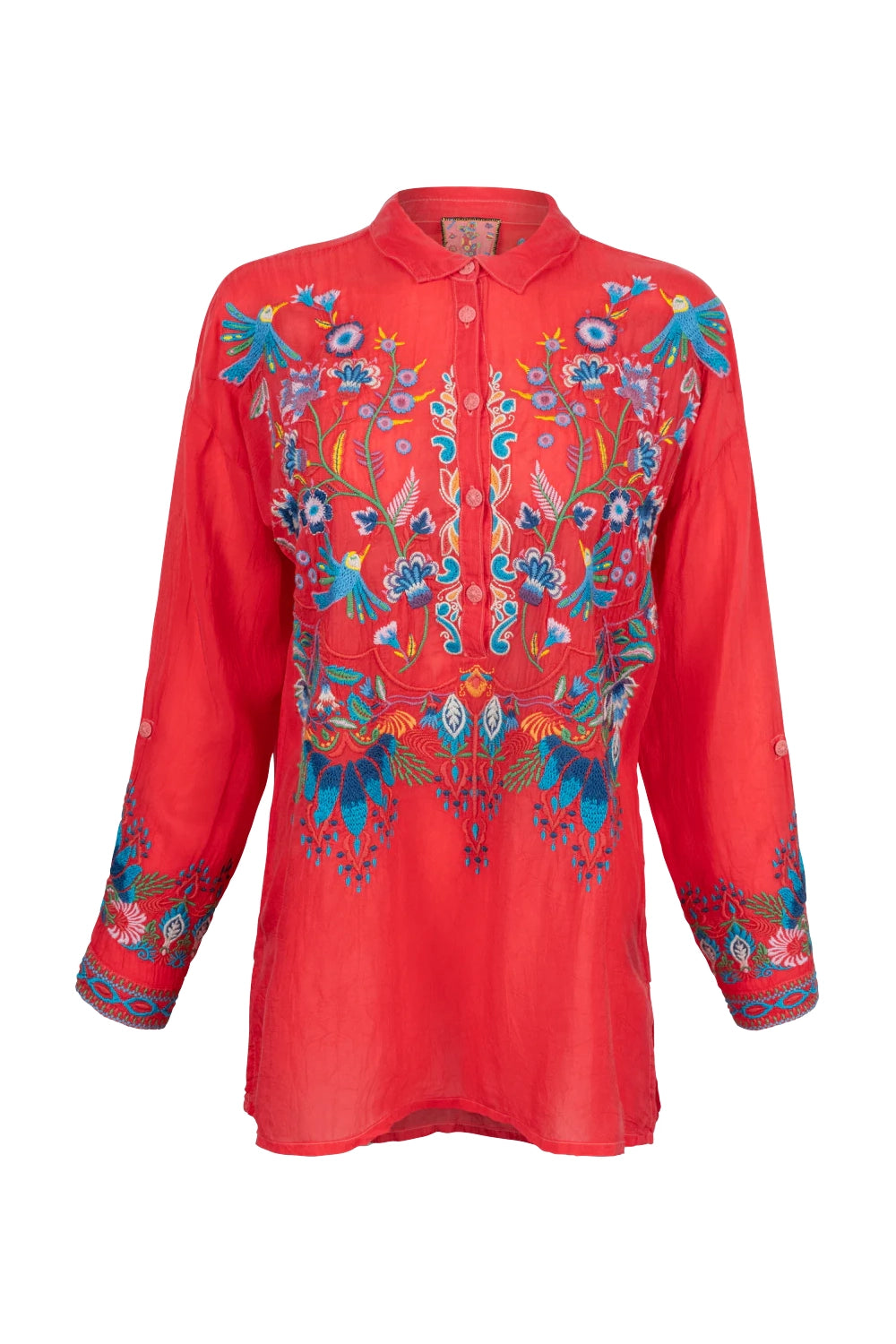 Johnny Was Audrey Oversized Tunic - Rialta C25925-5