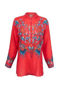 Johnny Was Audrey Oversized Tunic - Rialta C25925-5