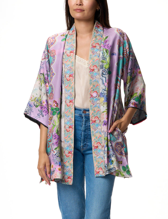 Johnny Was Yena Kimono (Reversible) - Le Jardin C42124-5