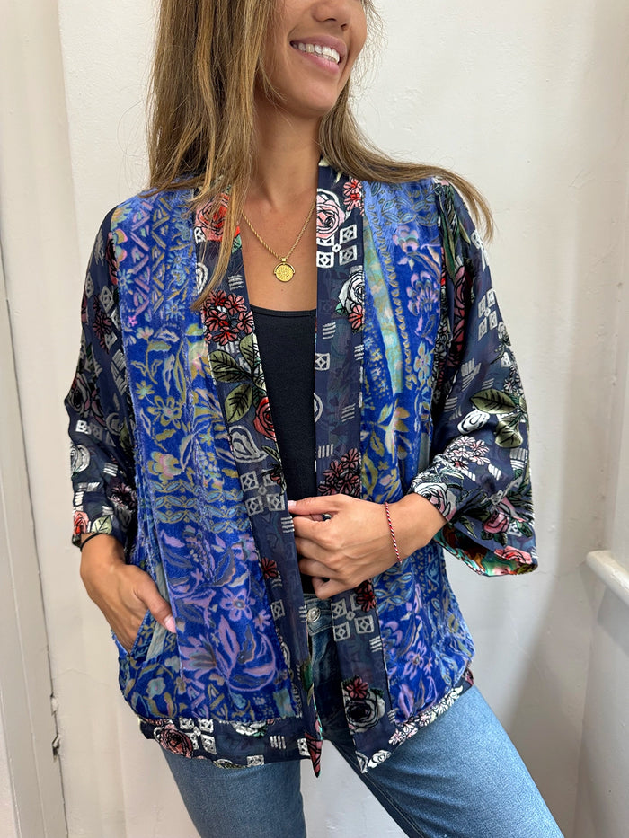 Carwin Burnout Kimono (Reversible) in Persephone  C42724A7