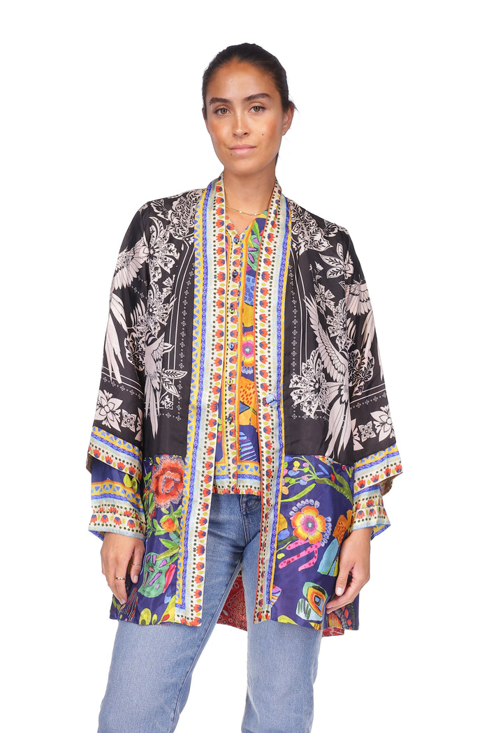 Johnny Was Jade Kimono (Reversible) - Myna C46025-1