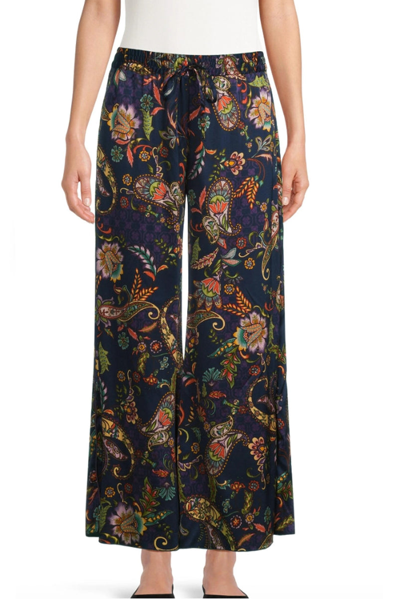 Johnny Was Axelle Wide Leg Pant - Comono Paisley C64424B9