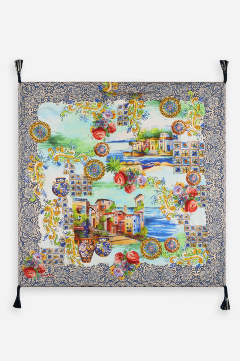 Johnny Was Silk Scarf C93525-5