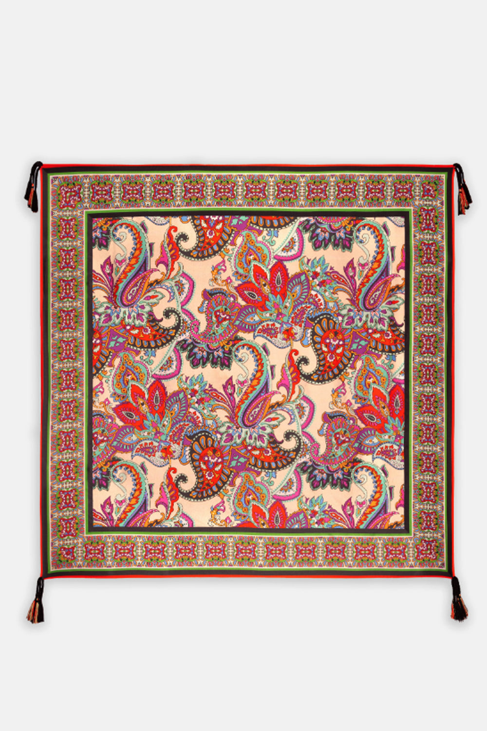 Johnny Was Silk Scarf in Cachemir C99824-7