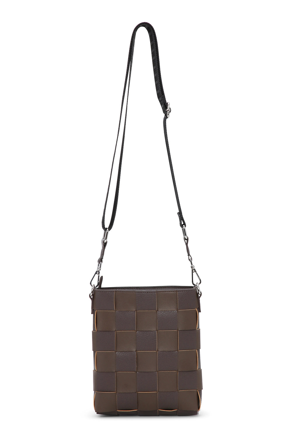 Ilse Jacobsen Cross-Body Shopper in Chocolate Brown CHIP03