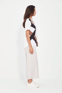 Verge Acrobat Tile Okawa Pant in Bark Print 9968LW