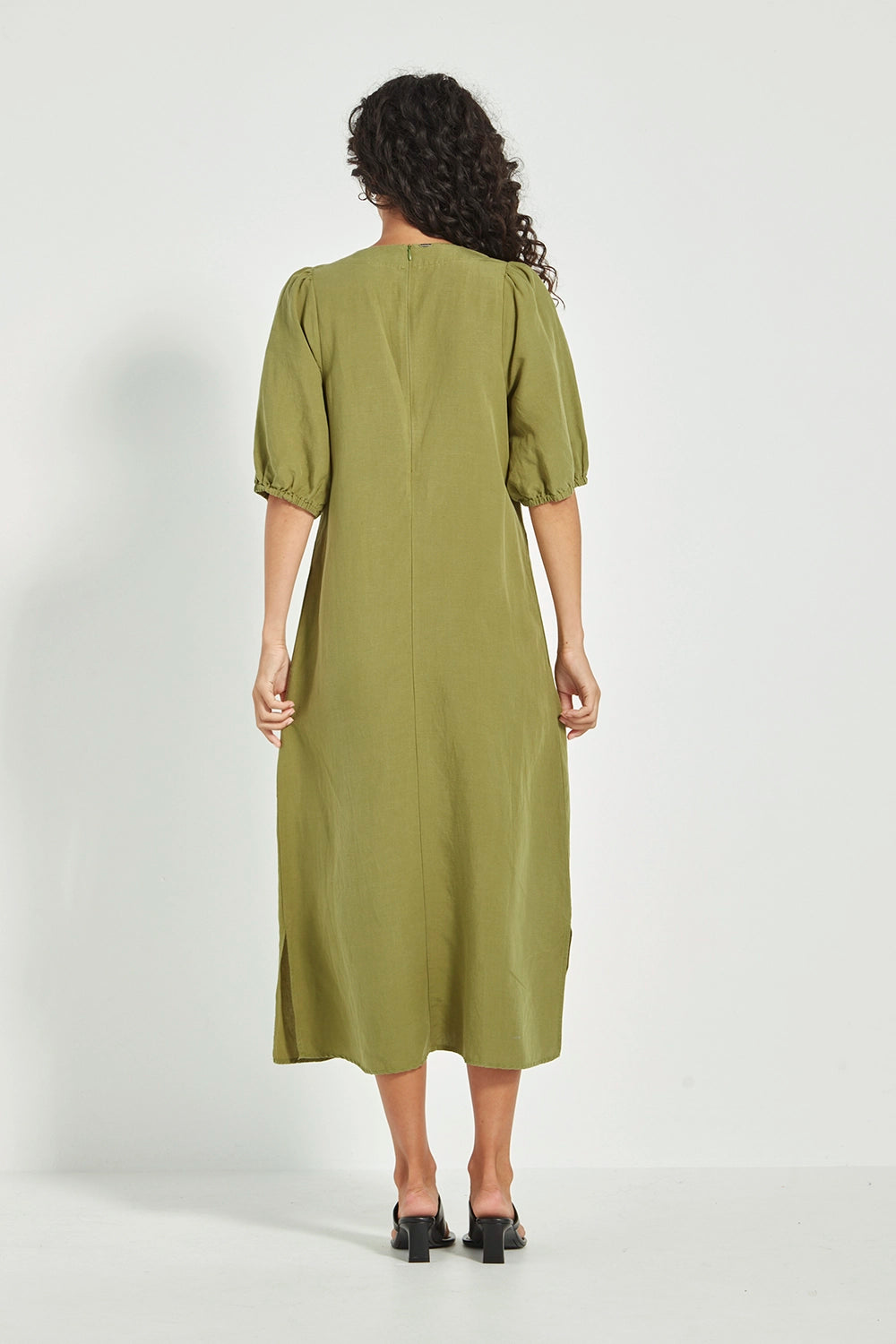 Verge Connie Dress in Green 9854BR