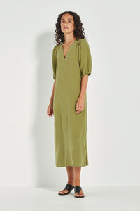 Verge Connie Dress in Green 9854BR
