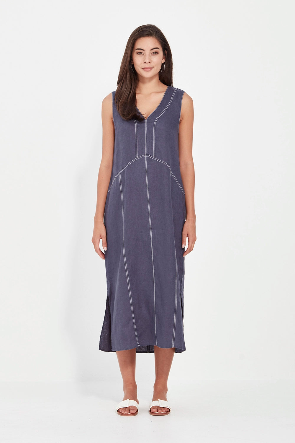 Verge Cordelia Dress in Denim 9764BR